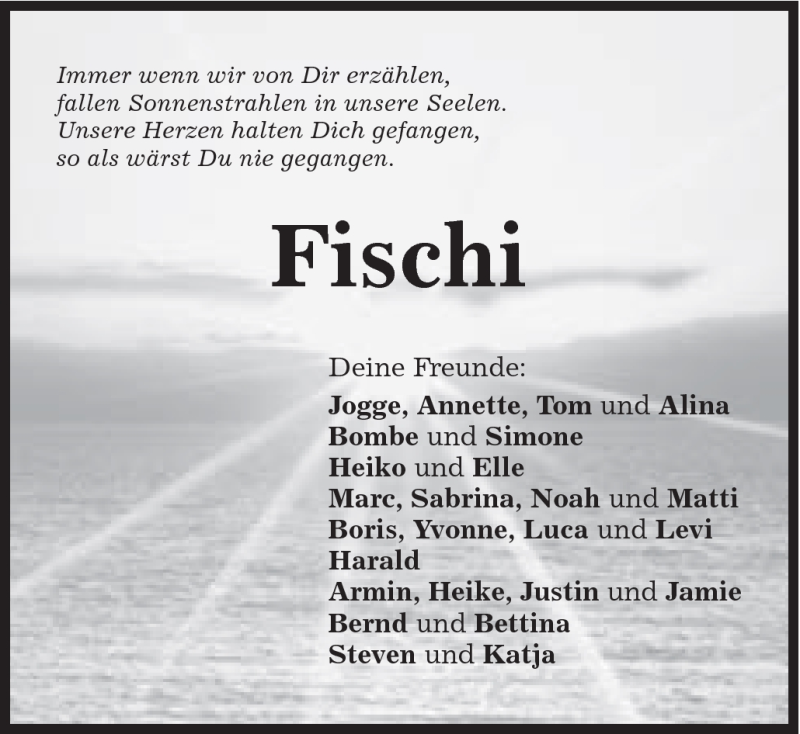  Traueranzeige für Stefan Fischer vom 27.01.2012 aus Schwäbische Post