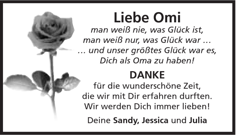  Traueranzeige für Maria Baumhakl vom 07.01.2013 aus Schwäbische Post