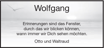 Traueranzeige von Wolfgang Lang von Schwäbische Post