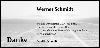 Traueranzeige von Werner Schmidt von Schwäbische Post
