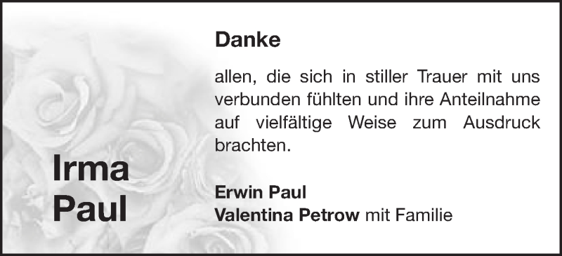  Traueranzeige für Berlin Paul vom 28.08.2015 aus Schwäbische Post