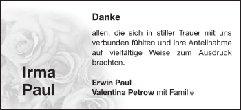 Traueranzeige von Berlin Paul von Schwäbische Post