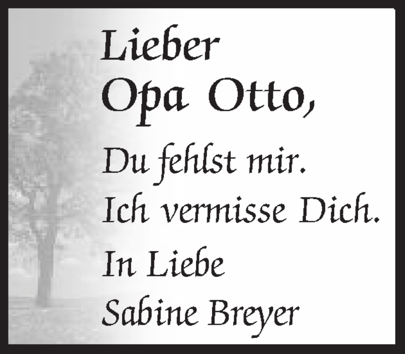  Traueranzeige für Otto Merkle vom 14.01.2016 aus Gmünder Tagespost