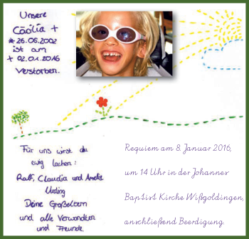 Traueranzeige von Cäcilia Nuding von Gmünder Tagespost