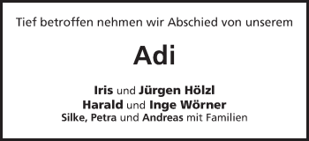 Traueranzeige von Adriano Rocchi von Schwäbische Post