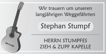 Traueranzeige von Stephan Stumpf von Schwäbische Post