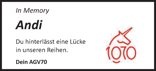 Traueranzeige von Andreas Herrmann von Gmünder Tagespost