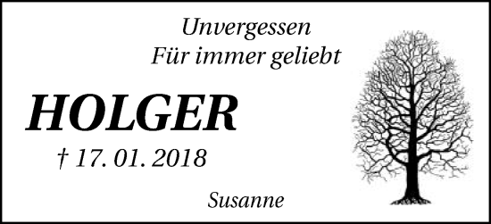 Traueranzeige von Holger Drechsel von Schwäbische Post