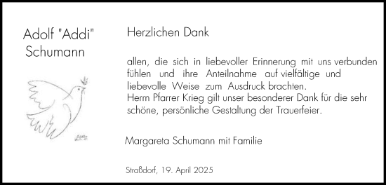 Traueranzeige von Adolf Schumann von Gmünder Tagespost